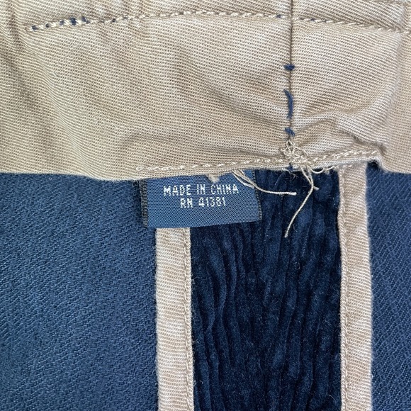 Polo Ralph Lauren Pants Mens 38x30‎ Blue Corduroy Preston Pant Cotton Casual Men - Picture 3 of 15